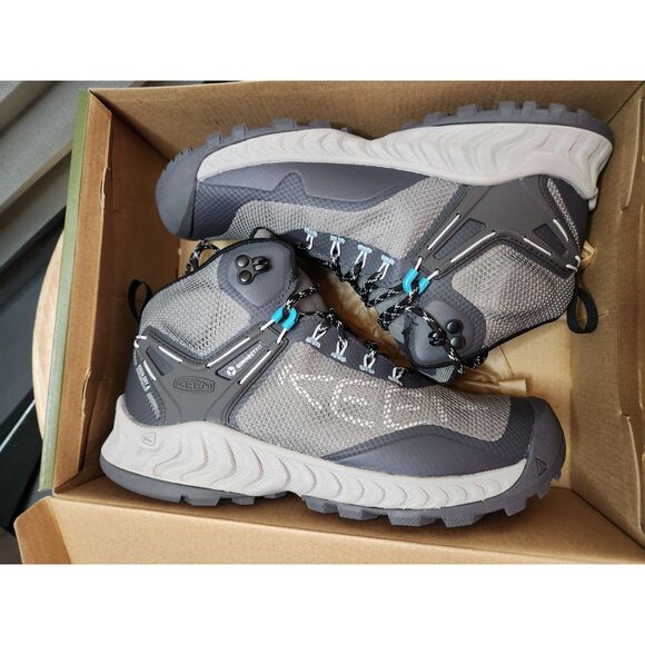 Keen Nxis Evo Mid Waterproof | Women's size 9 Magnet / Ipanema - Picture 10 of 13